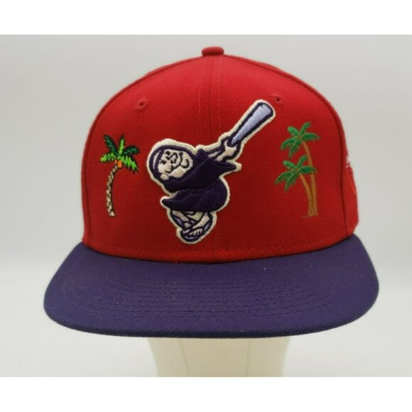 Lord FUBU 59Fifty San Diego Padres Cap EWDIL Fitted 7 1/4, 40th Anniv, 2 of 8 - Picture 1 of 9